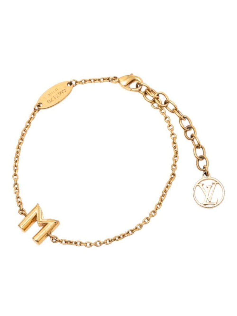 Louis Vuitton LV&me M Bracelet Gold Plated